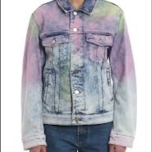 Zadig & Voltaire Tie-Dyed Denim Jacket